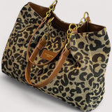 Anouk - Elegancka torba w cętki Leopard