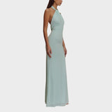 Milica - Slinky Halter Maxi Haljina