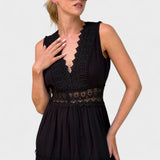 Elena - Elegantna Čipkasta Haljina