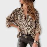 Biserka - Moderna Blusa Leoparda