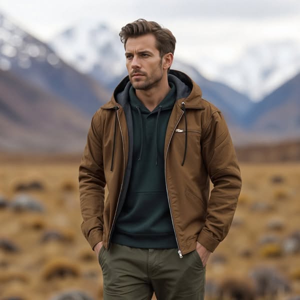 Martin | Topla Jakna s Hoodicom