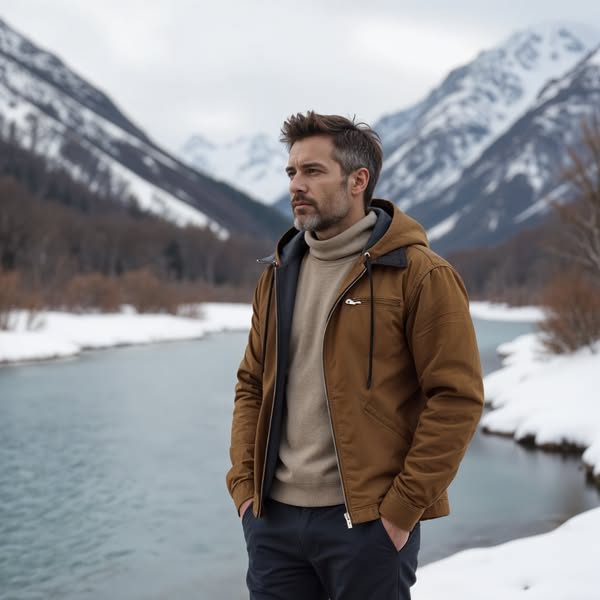 Martin | Topla Jakna s Hoodicom