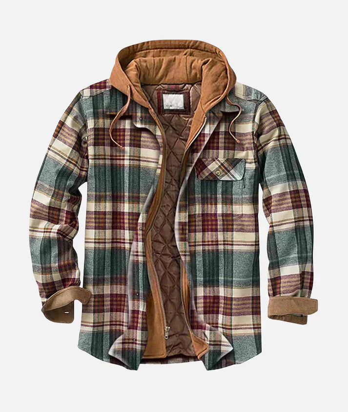 Sebastian | Jakna od patchwork tkanine