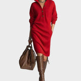 Mila - Udobna pletena haljina