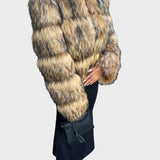 Amira -  Elegantna jakna od umjetnog krzna