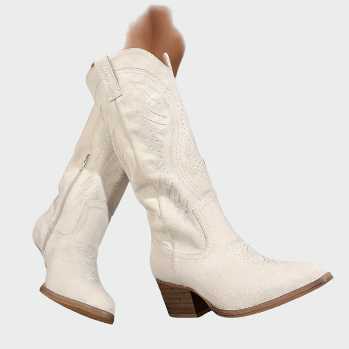 Marta - Vezeni western čizme za elegantan izgled