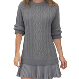 Nika - Kratka pletena haljina