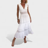 Elena - Elegantna Čipkasta Haljina