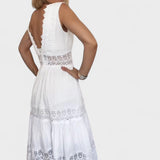 Elena - Elegantna Čipkasta Haljina