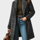 Fiona – Klasični karirani kaput