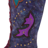 Perla -  Čizma u umjetničkim bojama