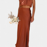 Lucija Drapeirana Suknja Bez Leđa