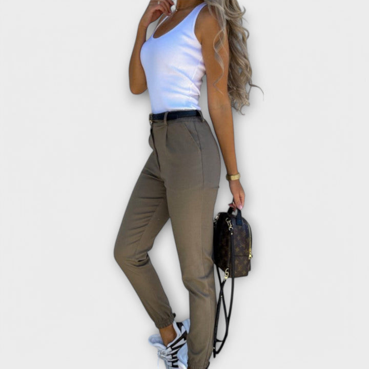 Teresa – Udobne i Moderne Slim Fit Casual Hlače
