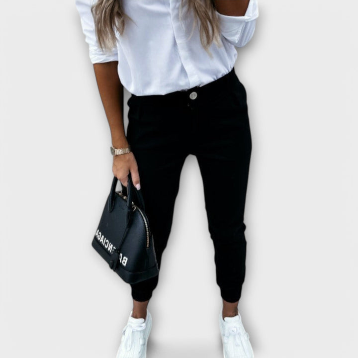 Teresa – Udobne i Moderne Slim Fit Casual Hlače