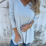 Tadija - Pletena tunika s V-izrezom