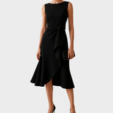 Antonija – Elegantna večernja haljina s detaljem mašne