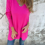 Tadija - Pletena tunika s V-izrezom