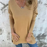 Tadija - Pletena tunika s V-izrezom