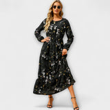 Barka - Ženska boho maxi haljina elegantnog stila