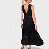 Elena - Elegantna Čipkasta Haljina