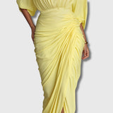 Diana – Elegantna maxi haljina u žutoj boji