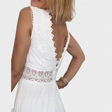 Elena - Elegantna Čipkasta Haljina