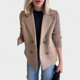 Valentina - Elegantni sako s pletenim rukavima