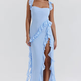 Meissa | Haljina s Asimetričnim Volanima