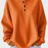 Anne - Henley majica od waffle pletiva