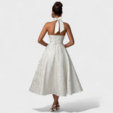 Julieta – Midi haljina s halter izrezom