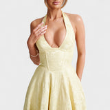 Julieta – Midi haljina s halter izrezom