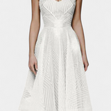 Dragana Duga Haljina s Vezenjem