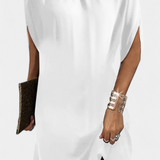 Ena Midi Haljina Bez Vremenskog Okvira s Okruglim Izrezom