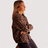 Paulina - Trendi jakna s leopard