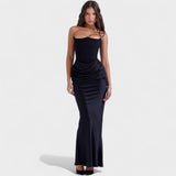 Clara – Satenasti Korset Haljina