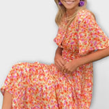 Elsie – Klasična haljina s elegantnim V-izrezom